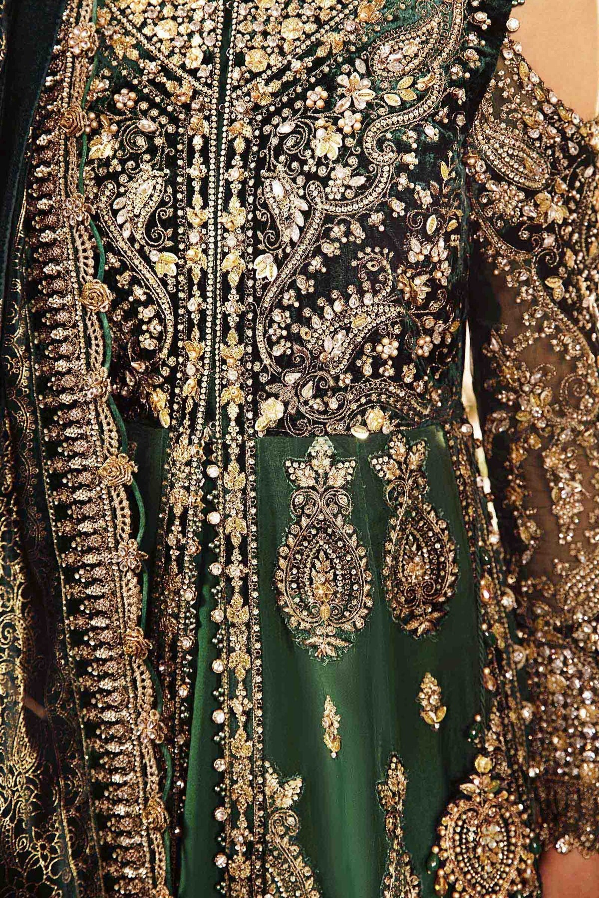 Maria B | Mbroidered Formals 24 | Velvet Suit | BD-2904 -  Maria B Ladies Clothes - Original Designer Dress - House of Maryam
