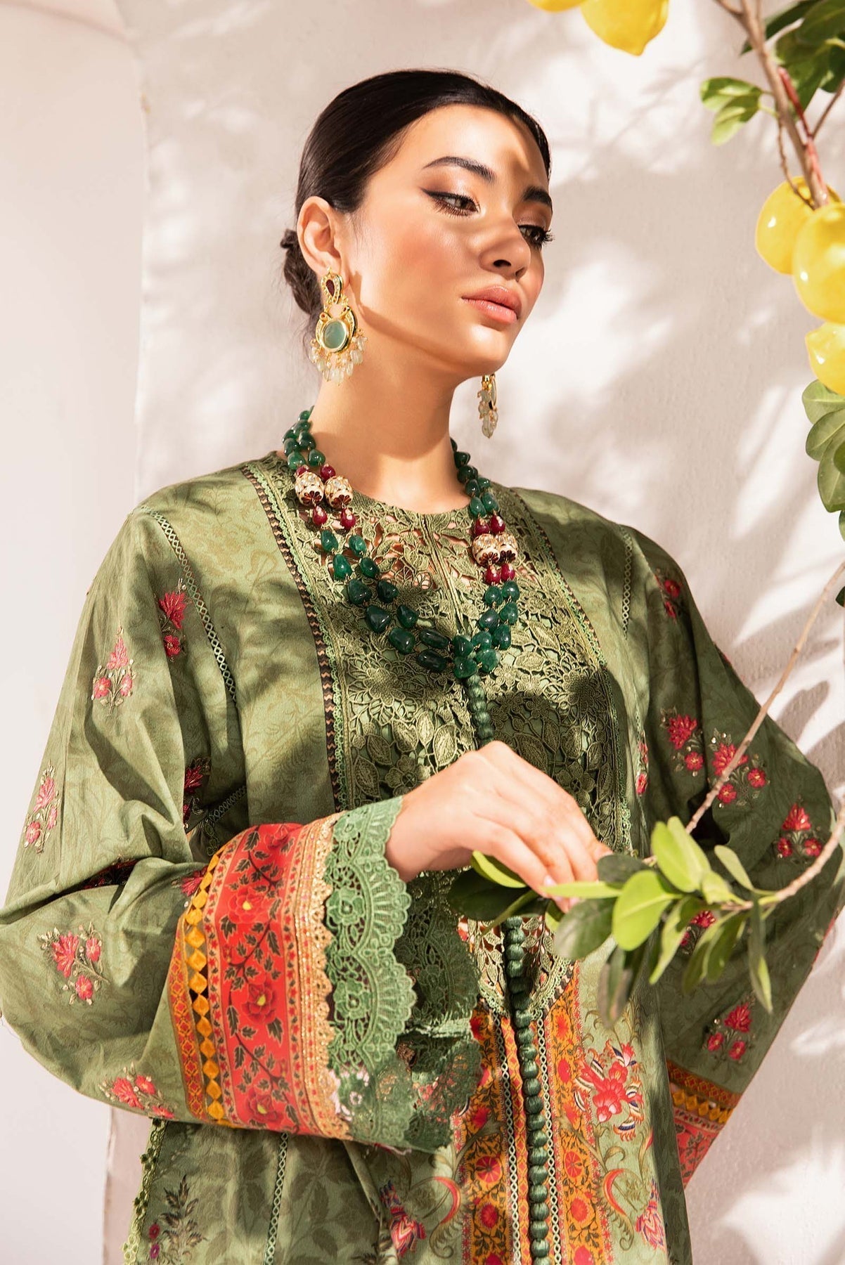 Maria.B | M Print Eid Edit | MPT-2206-A -  Maria B Luxury - Original Designer Dress - House of Maryam