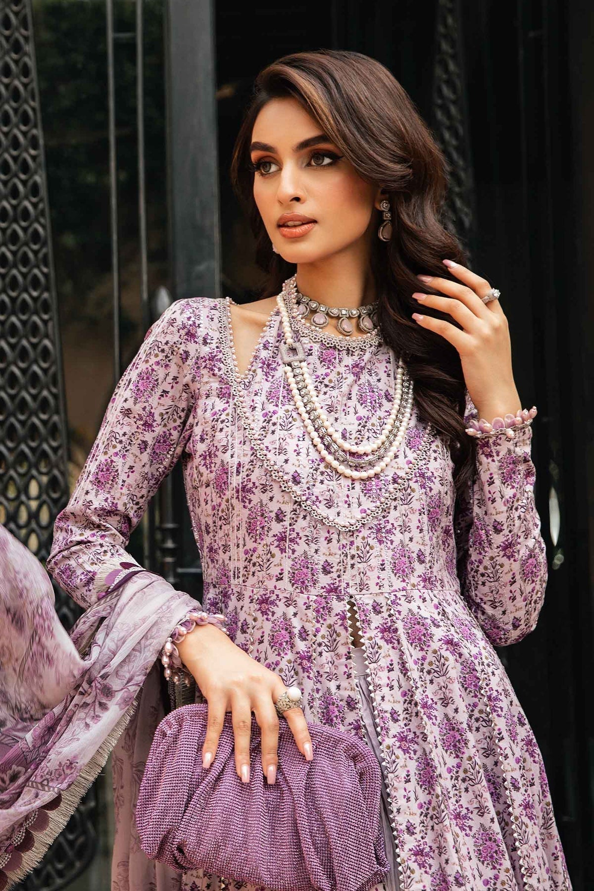 Maria.B | M Print Eid Edit | MPT-2207-B -  Maria B Luxury - Original Designer Dress - House of Maryam