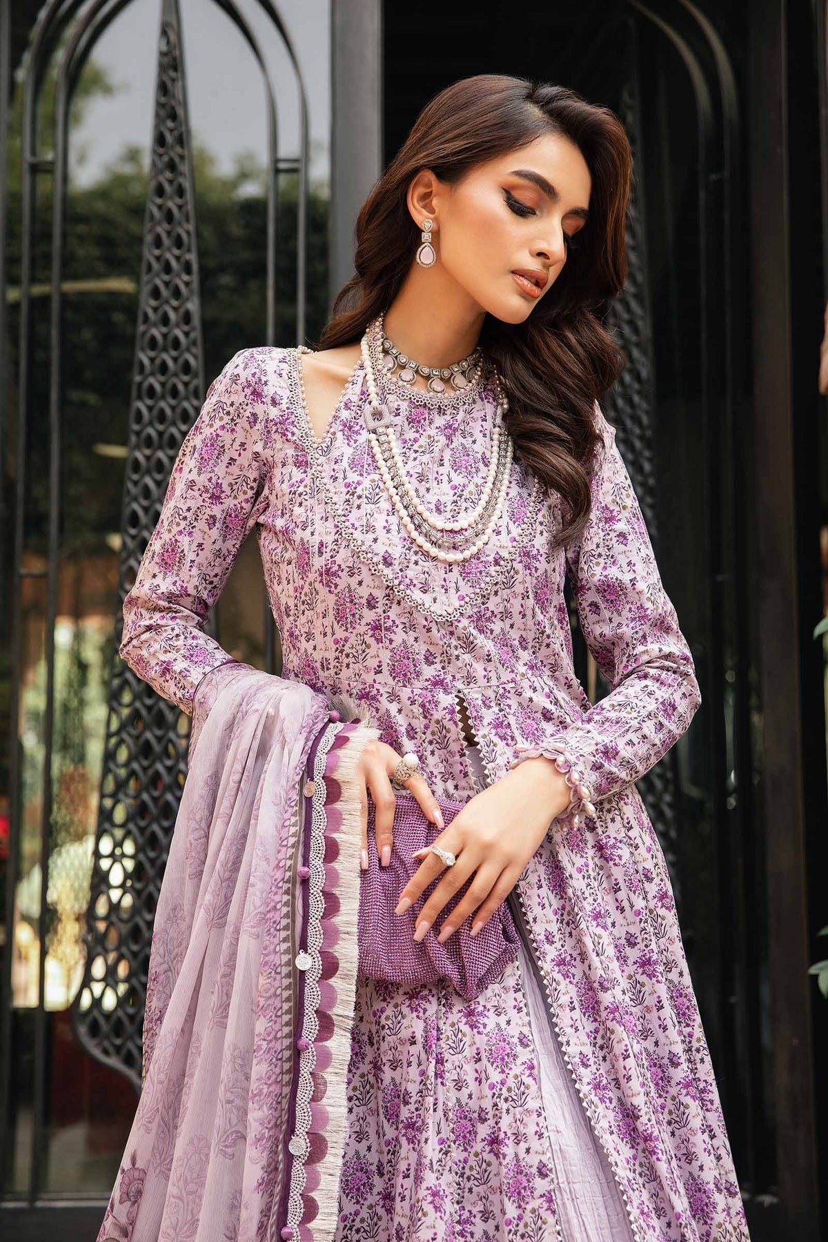 Maria.B | M Print Eid Edit | MPT-2207-B -  Maria B Luxury - Original Designer Dress - House of Maryam