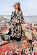 Maria B | M Prints Fall Edit 24 | MPT-2307-B -  Maria B Luxury - Original Designer Dress - House of Maryam