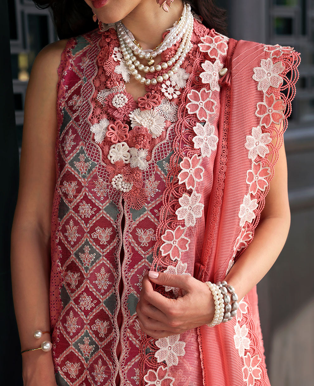 Republic Womenswear | Kalani Eid Luxury Lawn 25 | D1-A - Ayra -  Republic Womenswear Ladies Clothes - Original Designer Dress - House of Maryam