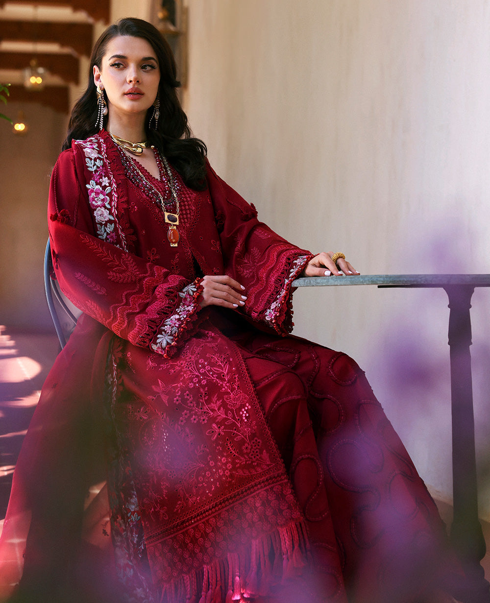 Republic Womenswear | Kalani Eid Luxury Lawn 25 | D4-A - Rhea -  Republic Womenswear Ladies Clothes - Original Designer Dress - House of Maryam