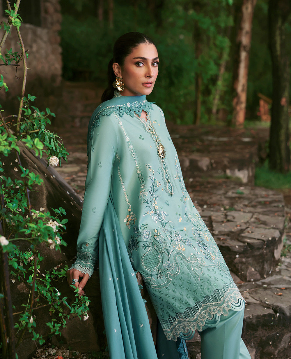 Republic Womenswear | Talia Luxury Lawn 25 | D5-A - Kaeliya -  Republic Womenswear Ladies Clothes - Original Designer Dress - House of Maryam