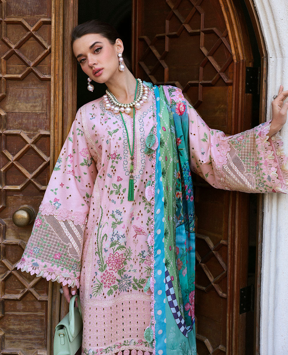 Republic Womenswear | Kalani Eid Luxury Lawn 25 | D5-A - Meher -  Republic Womenswear Ladies Clothes - Original Designer Dress - House of Maryam