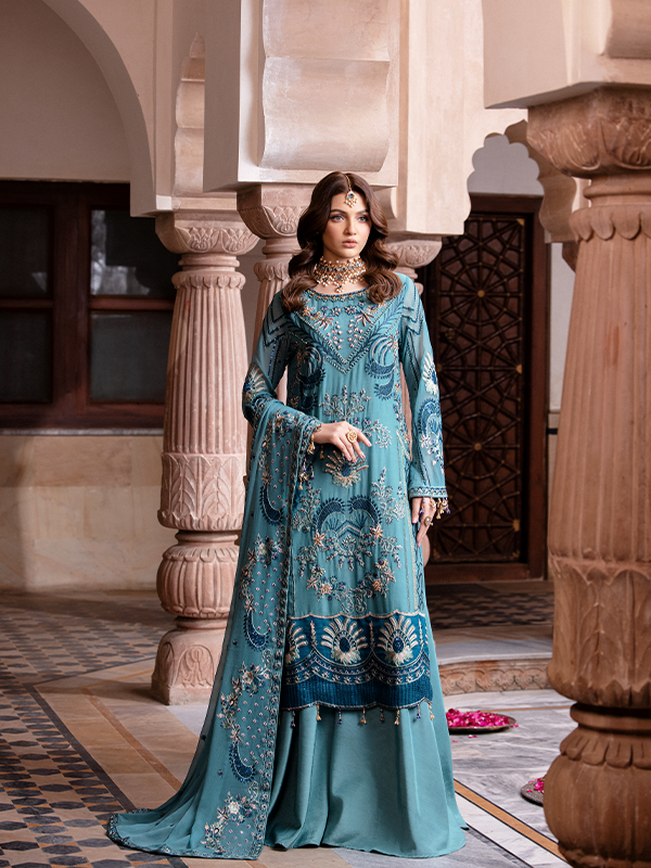 Zebtan | Zeenat Collection Vol 19 | ZN-01 -  Zebtan Luxury - Original Designer Dress - House of Maryam