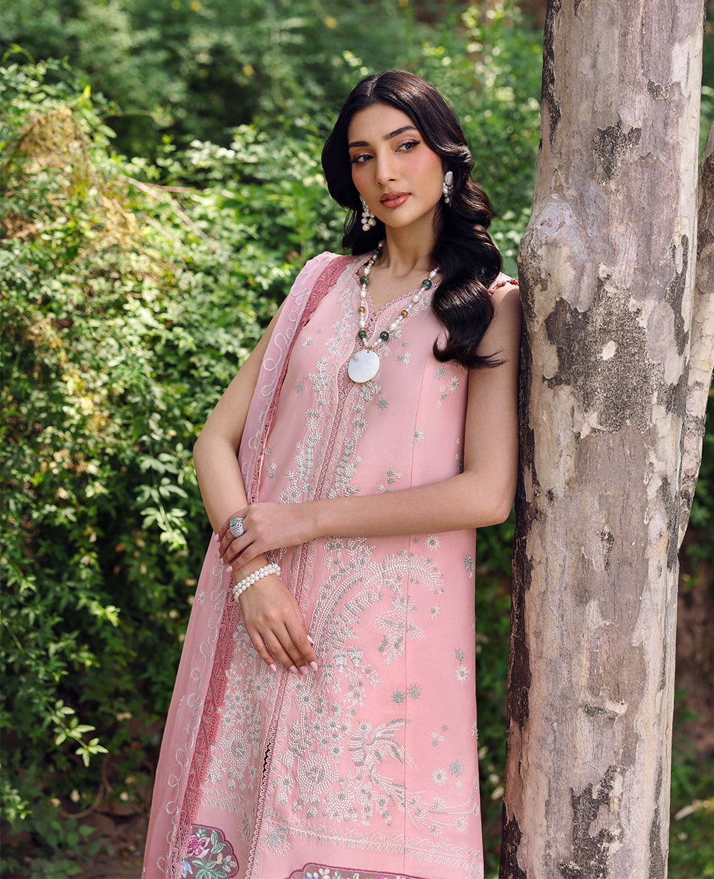 Republic Womenswear | Talia Luxury Lawn 25 | D7-A - Ora -  Republic Womenswear Ladies Clothes - Original Designer Dress - House of Maryam