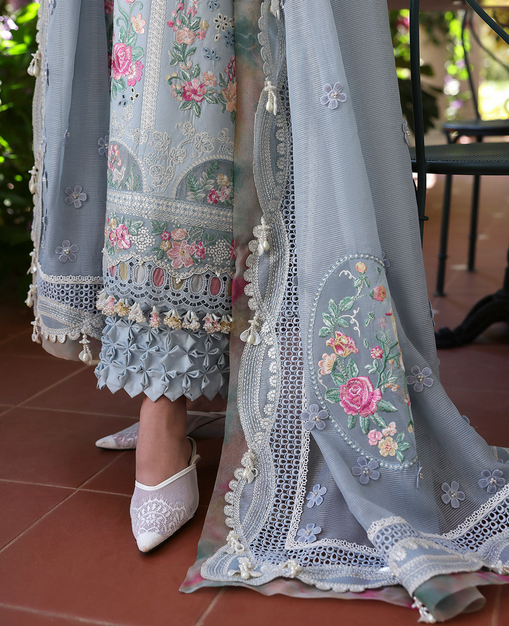 Republic Womenswear | Kalani Eid Luxury Lawn 25 | D7-B - Hoor -  Republic Womenswear Ladies Clothes - Original Designer Dress - House of Maryam