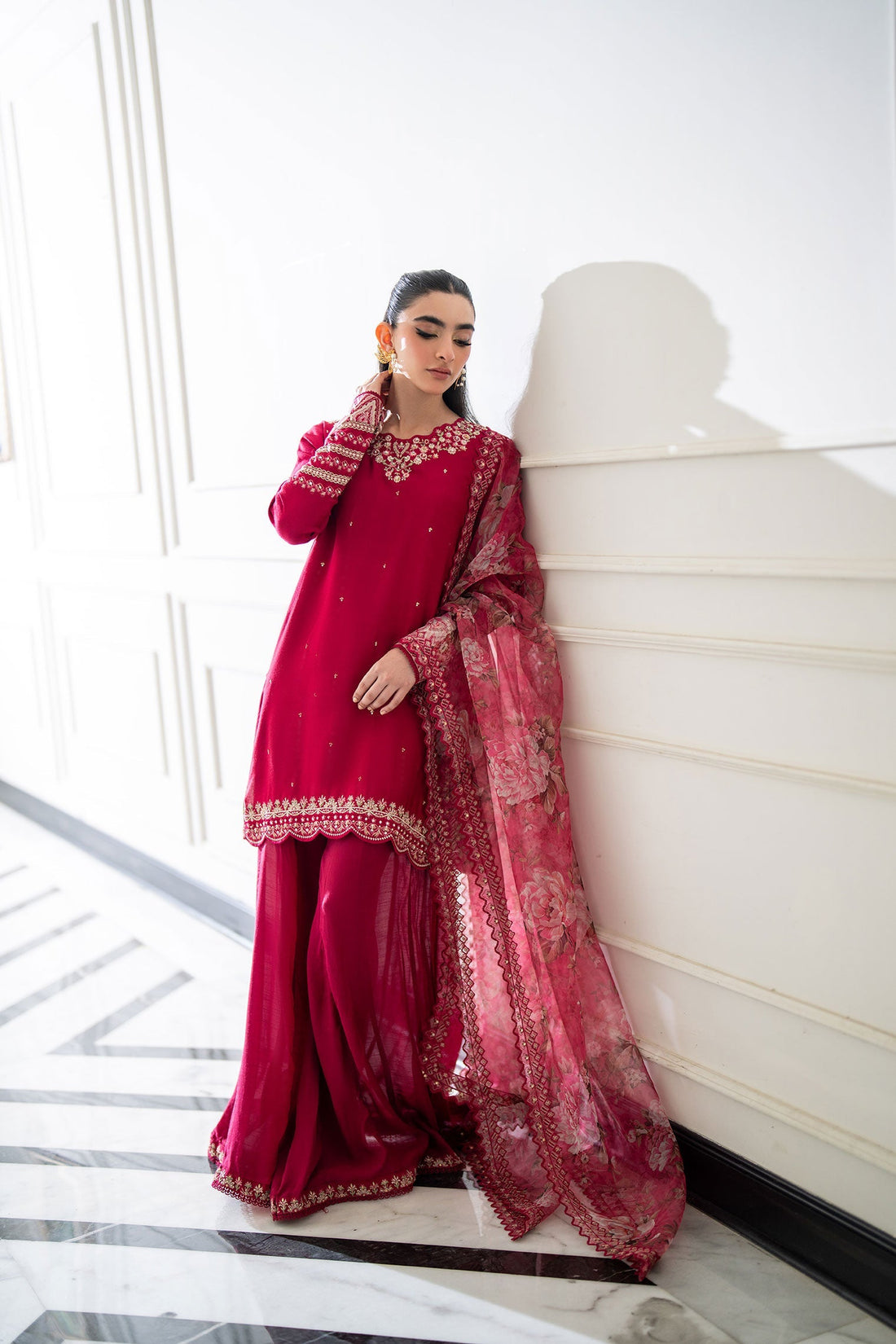 Dhanak | SS 25 Luxury Pret | SS25DL-0319 -  Dhanak Ladies Clothes - Original Designer Dress - House of Maryam