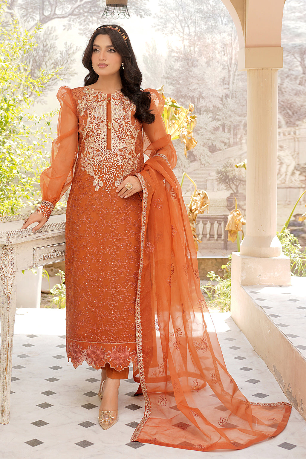 Maryams | Luxury Pret | M-1202 -  Maryams Luxury - Original Designer Dress - House of Maryam