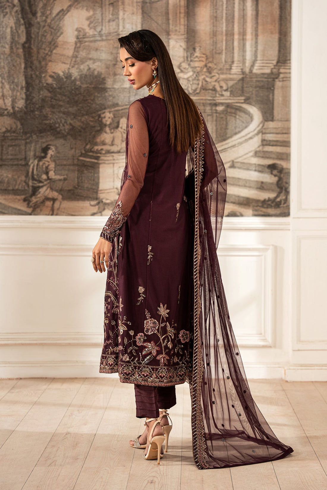 Zarif | Formal Edit 25 | ZFE-06 DAHLIA -  Zarif Ladies Clothes - Original Designer Dress - House of Maryam