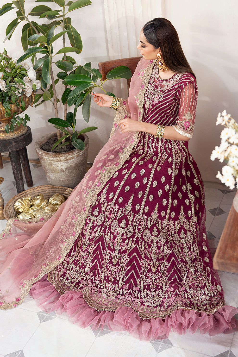 Avyana | Nazeen Festive Edit | Ruzena -  Avyana Luxury - Original Designer Dress - House of Maryam