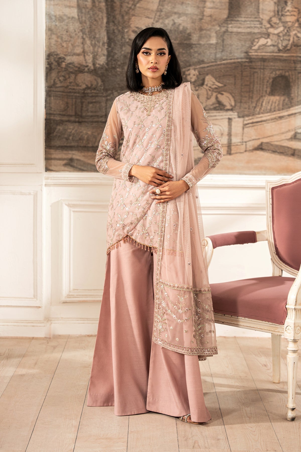 Zarif | Formal Edit 25 | ZFE-03 VIVIAN -  Zarif Ladies Clothes - Original Designer Dress - House of Maryam