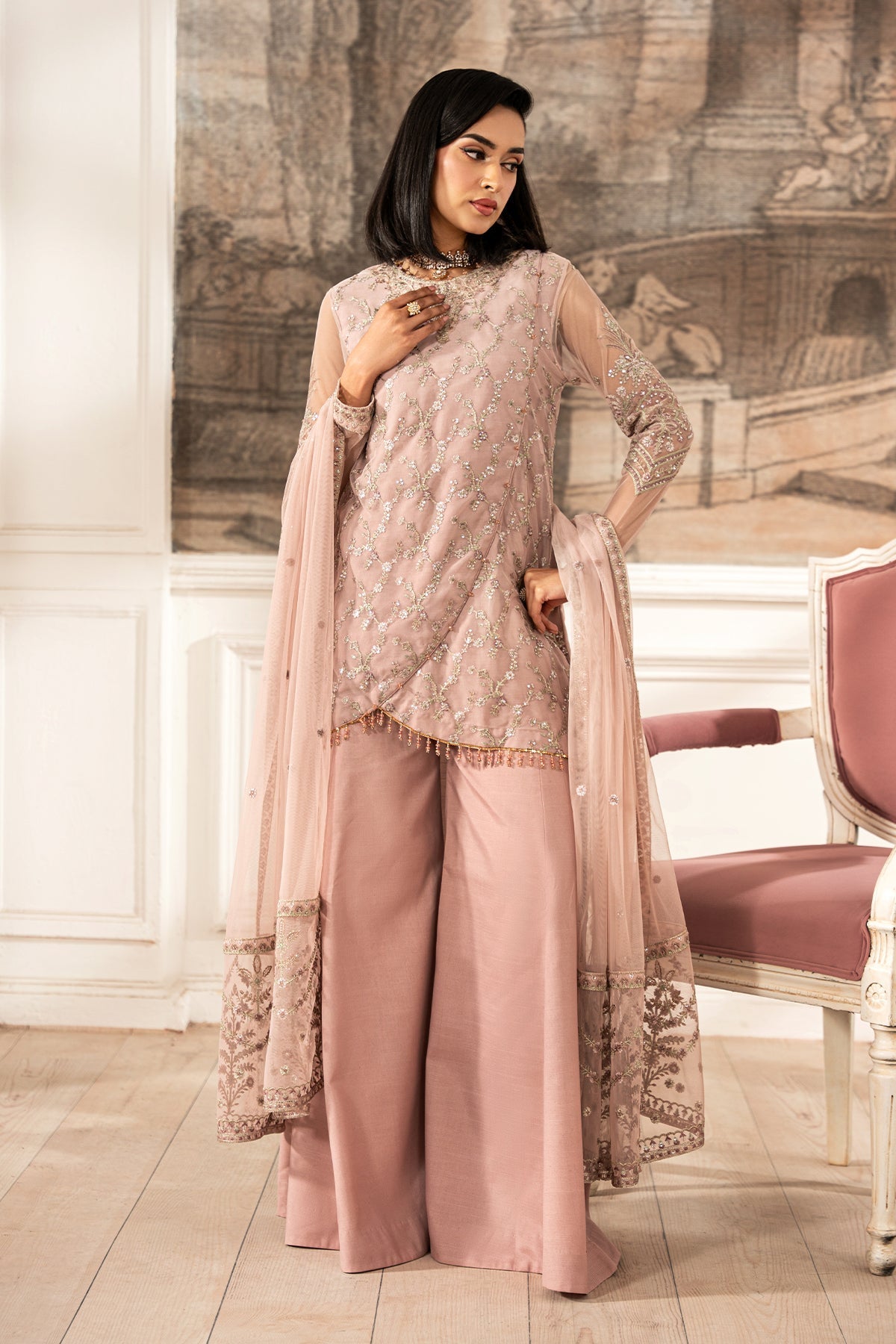 Zarif | Formal Edit 25 | ZFE-03 VIVIAN -  Zarif Ladies Clothes - Original Designer Dress - House of Maryam