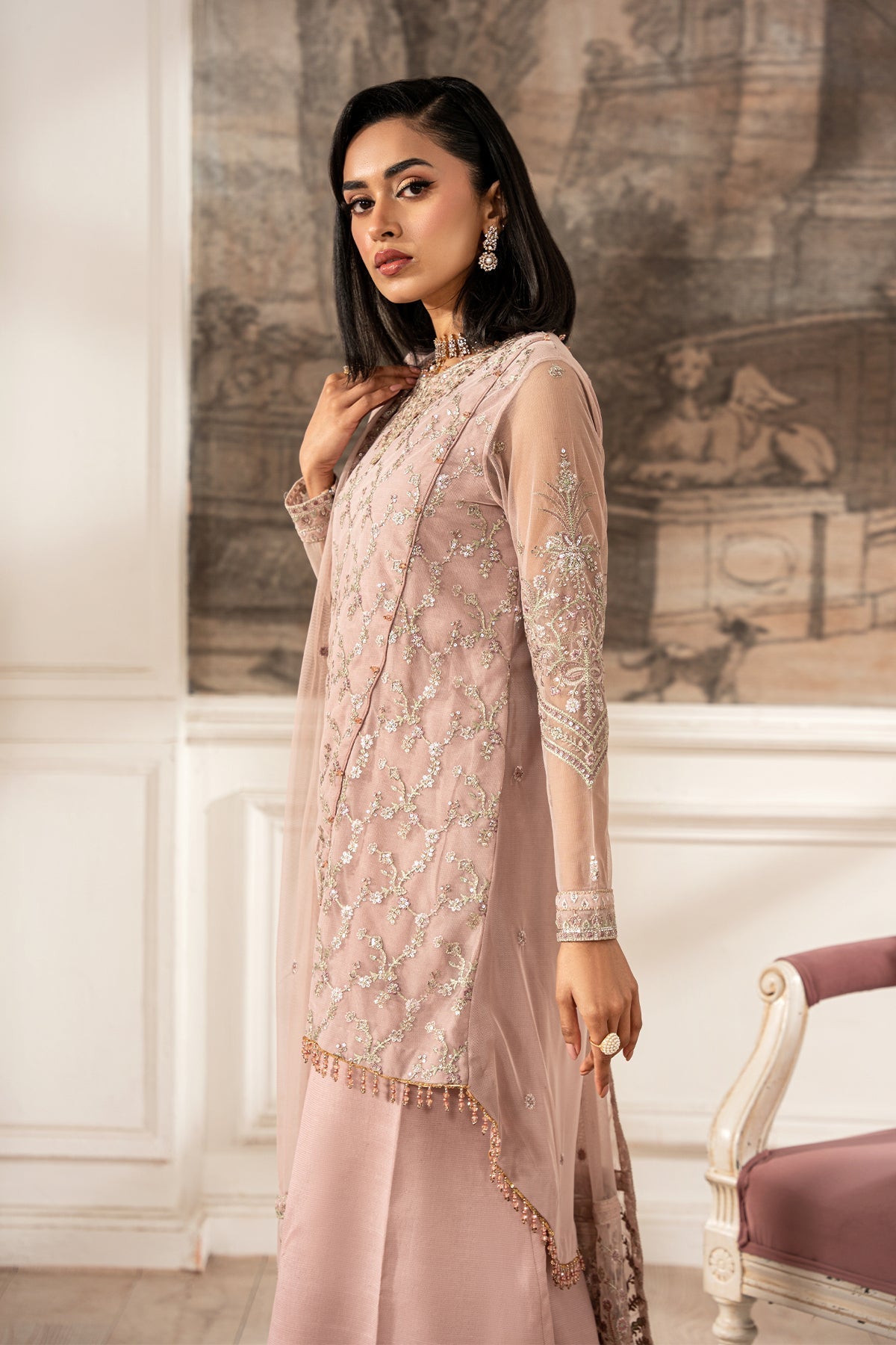 Zarif | Formal Edit 25 | ZFE-03 VIVIAN -  Zarif Ladies Clothes - Original Designer Dress - House of Maryam