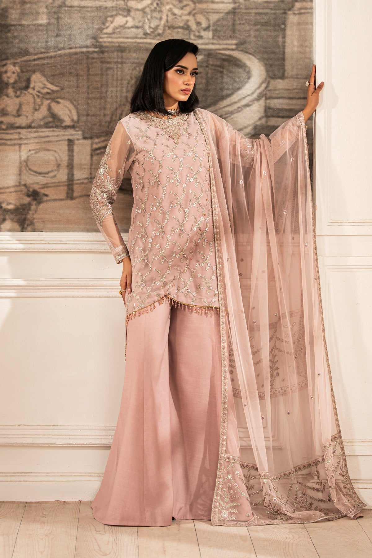 Zarif | Formal Edit 25 | ZFE-03 VIVIAN -  Zarif Ladies Clothes - Original Designer Dress - House of Maryam