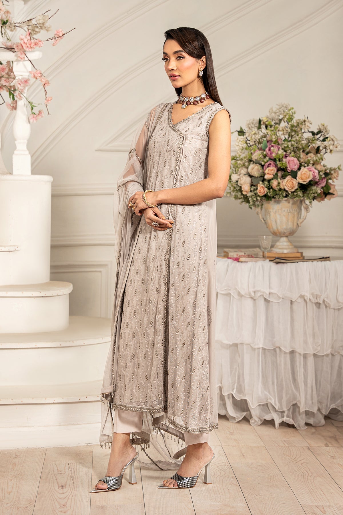 Zarif | Formal Edit 25 | ZFE-05 ALAINA -  Zarif Ladies Clothes - Original Designer Dress - House of Maryam