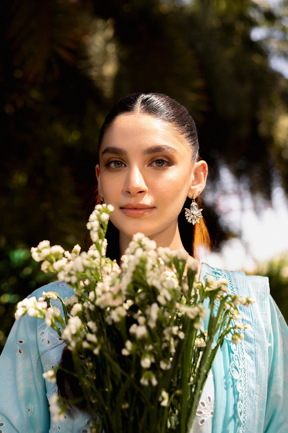 Neeshay | Summer Lines Printkari | OASIS -  Neeshay Luxury - Original Designer Dress - House of Maryam