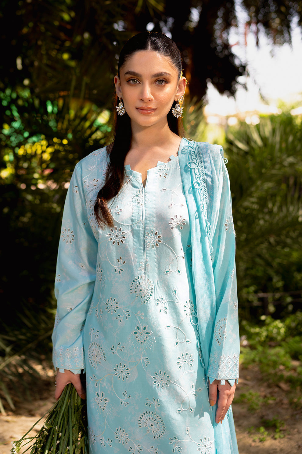 Neeshay | Summer Lines Printkari | OASIS -  Neeshay Luxury - Original Designer Dress - House of Maryam