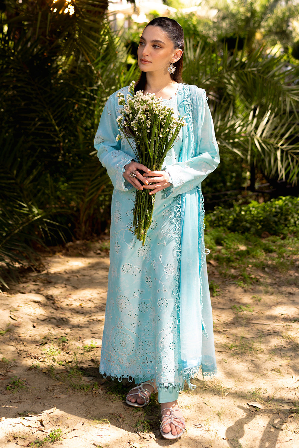 Neeshay | Summer Lines Printkari | OASIS -  Neeshay Luxury - Original Designer Dress - House of Maryam