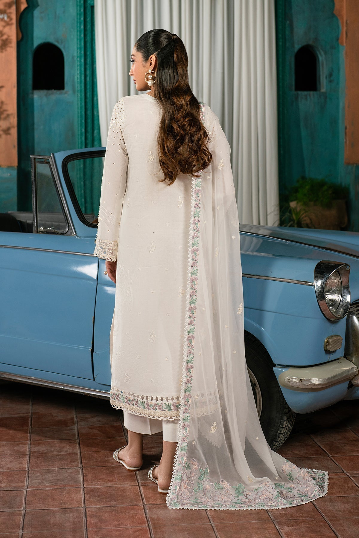 Zarif | Lamhay Luxury Eid Lawn 25 | 09 JANIRA -  Zarif Ladies Clothes - Original Designer Dress - House of Maryam