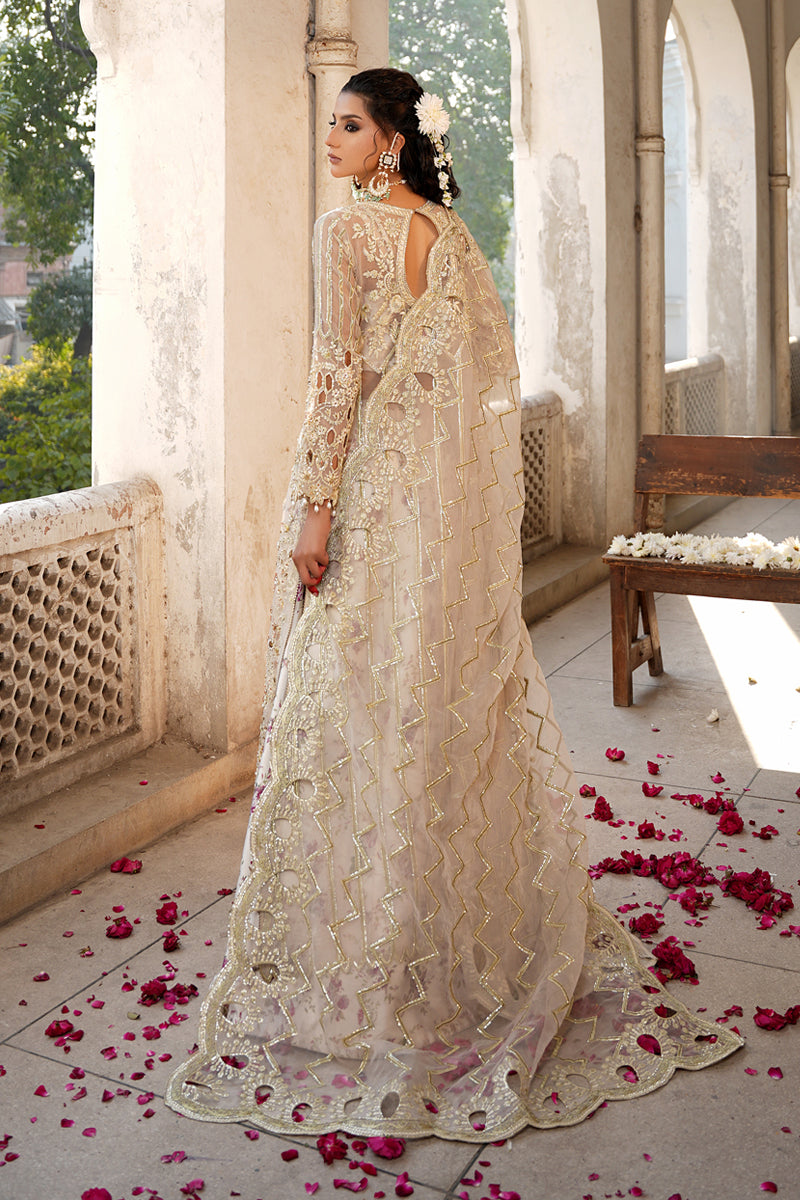 Maryams | Zeenat Luxury Formals | White Orchid - Z-01 -  Maryams Ladies Clothes - Original Designer Dress - House of Maryam