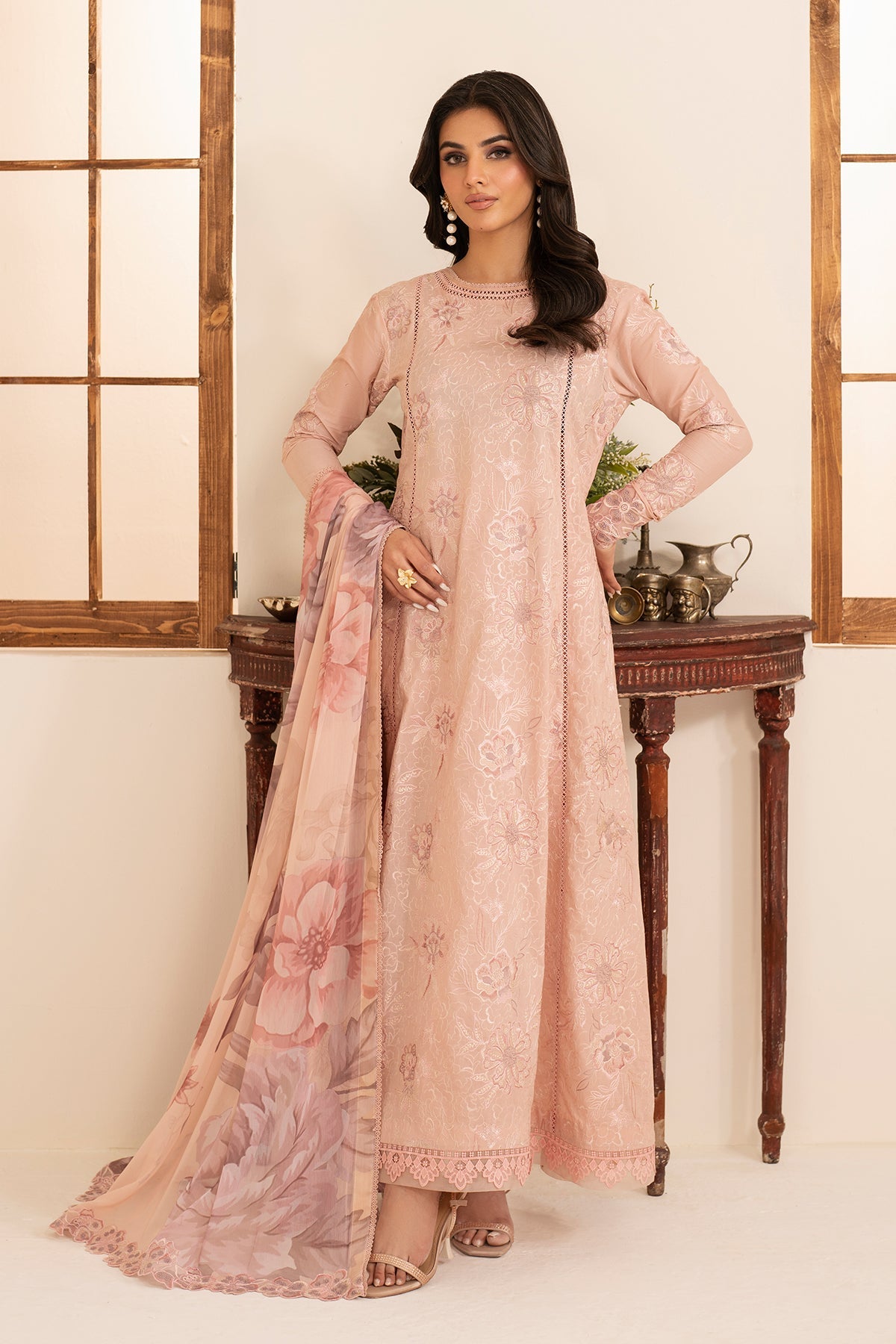 Zarif | Lamhay Luxury Eid Lawn 25 | 10 AREEBAH -  Zarif Ladies Clothes - Original Designer Dress - House of Maryam