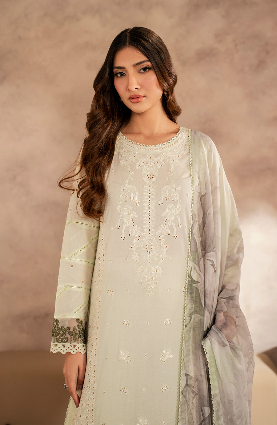 Zarif | Summer Lawn 25 | UNST-LWN-08 ROOHAL -  Zarif Ladies Clothes - Original Designer Dress - House of Maryam