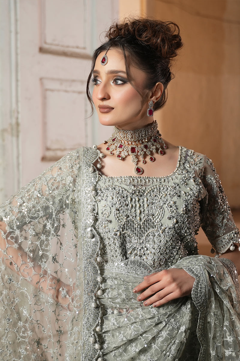 Maryams | Zeenat Luxury Formals | Graceful Embellishments - Z-04 -  Maryams Ladies Clothes - Original Designer Dress - House of Maryam