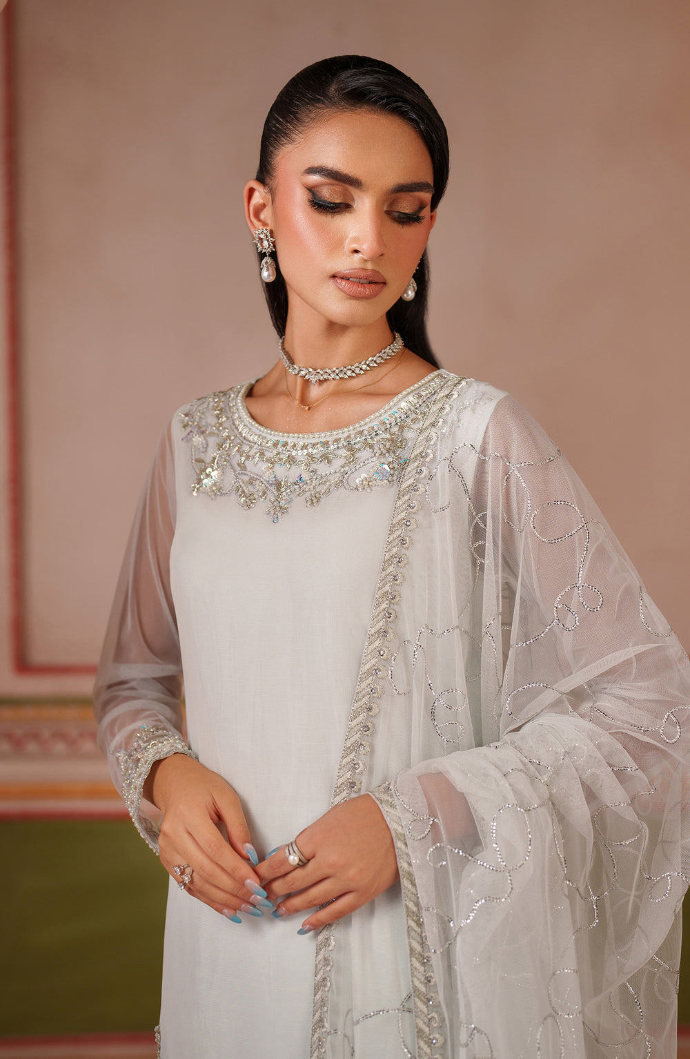 Zarif | Falesia Formals | UNST-HF-03 ROOMAY -  Zarif Ladies Clothes - Original Designer Dress - House of Maryam