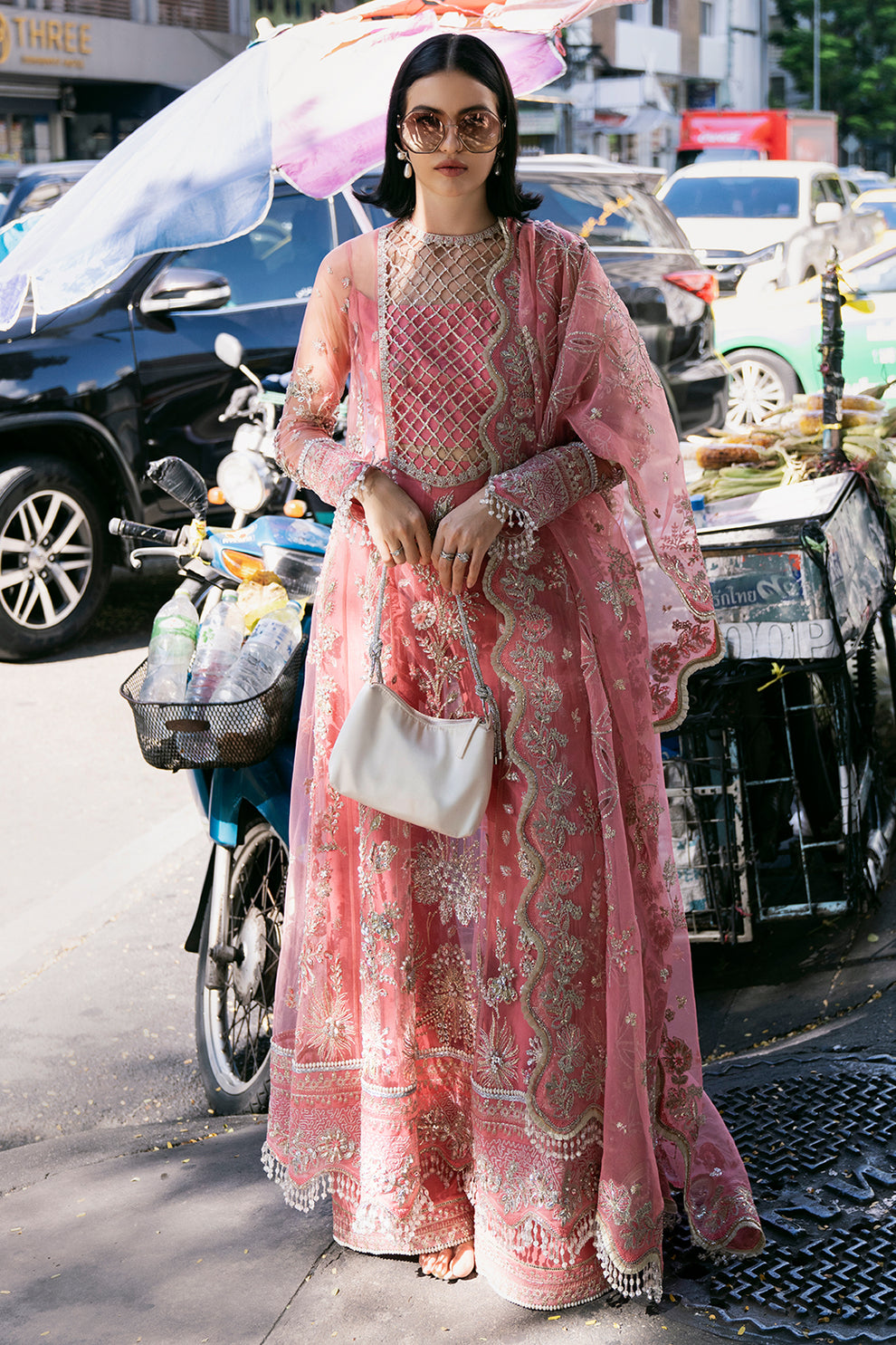 Saad Shaikh | Fleurie Vol 2 | Sandy -  Saad Shaikh Formal - Original Designer Dress - House of Maryam