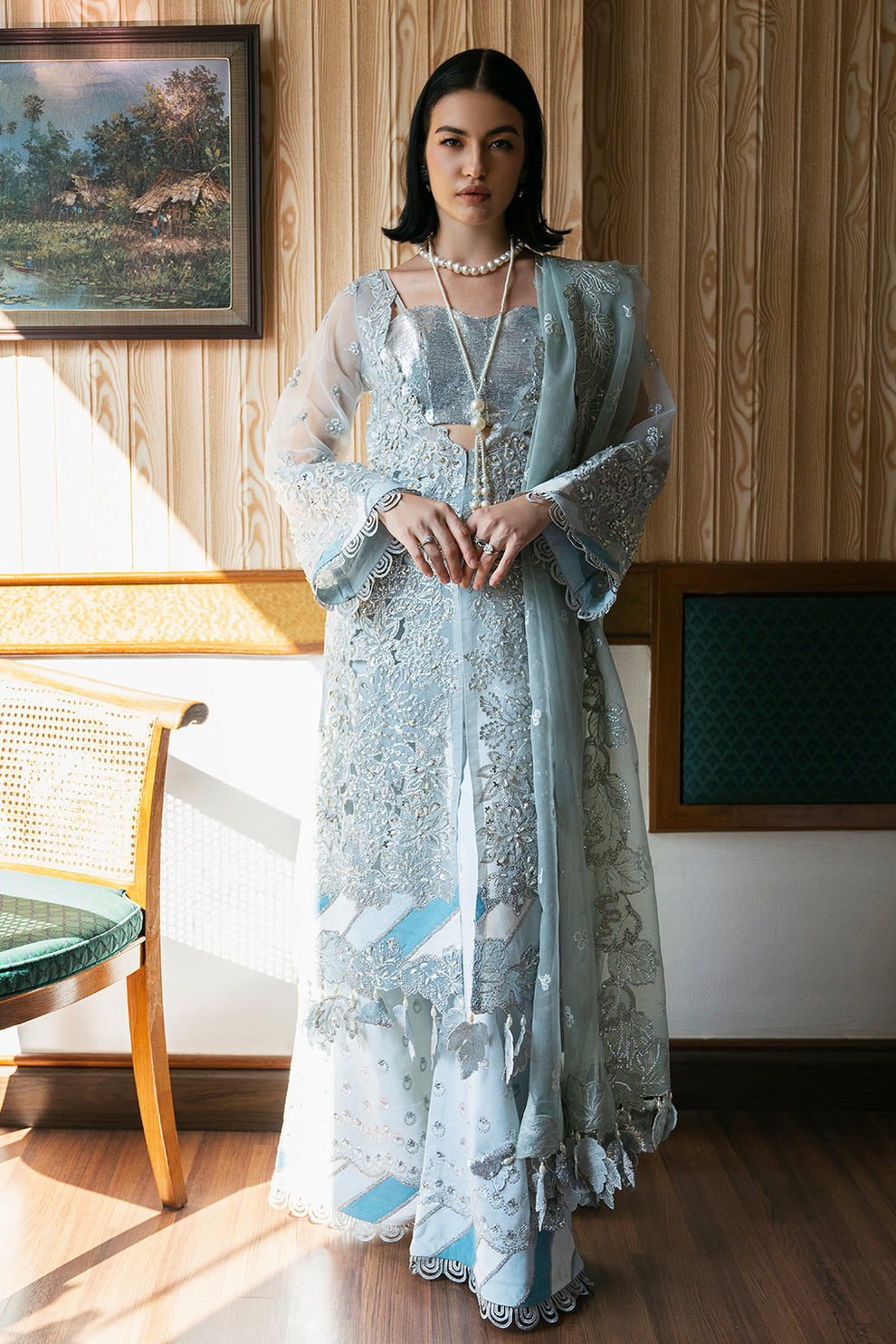 Saad Shaikh | Fleurie Vol 2 | Lyla -  Saad Shaikh Formal - Original Designer Dress - House of Maryam