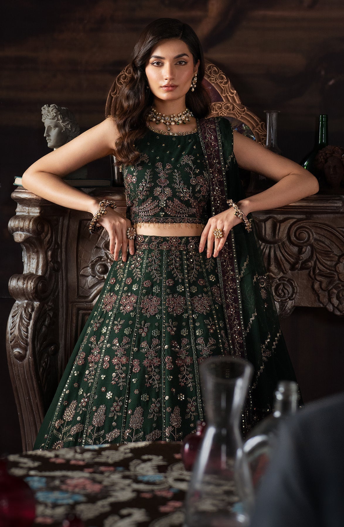 Zarif | Rouge Formals | ZRW 01 ELIZABETH -  Zarif Formal - Original Designer Dress - House of Maryam