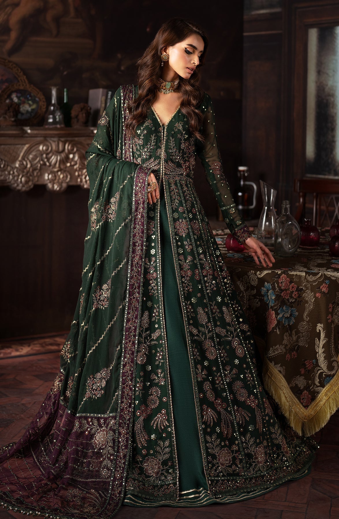 Zarif | Rouge Formals | ZRW 01 ELIZABETH -  Zarif Formal - Original Designer Dress - House of Maryam