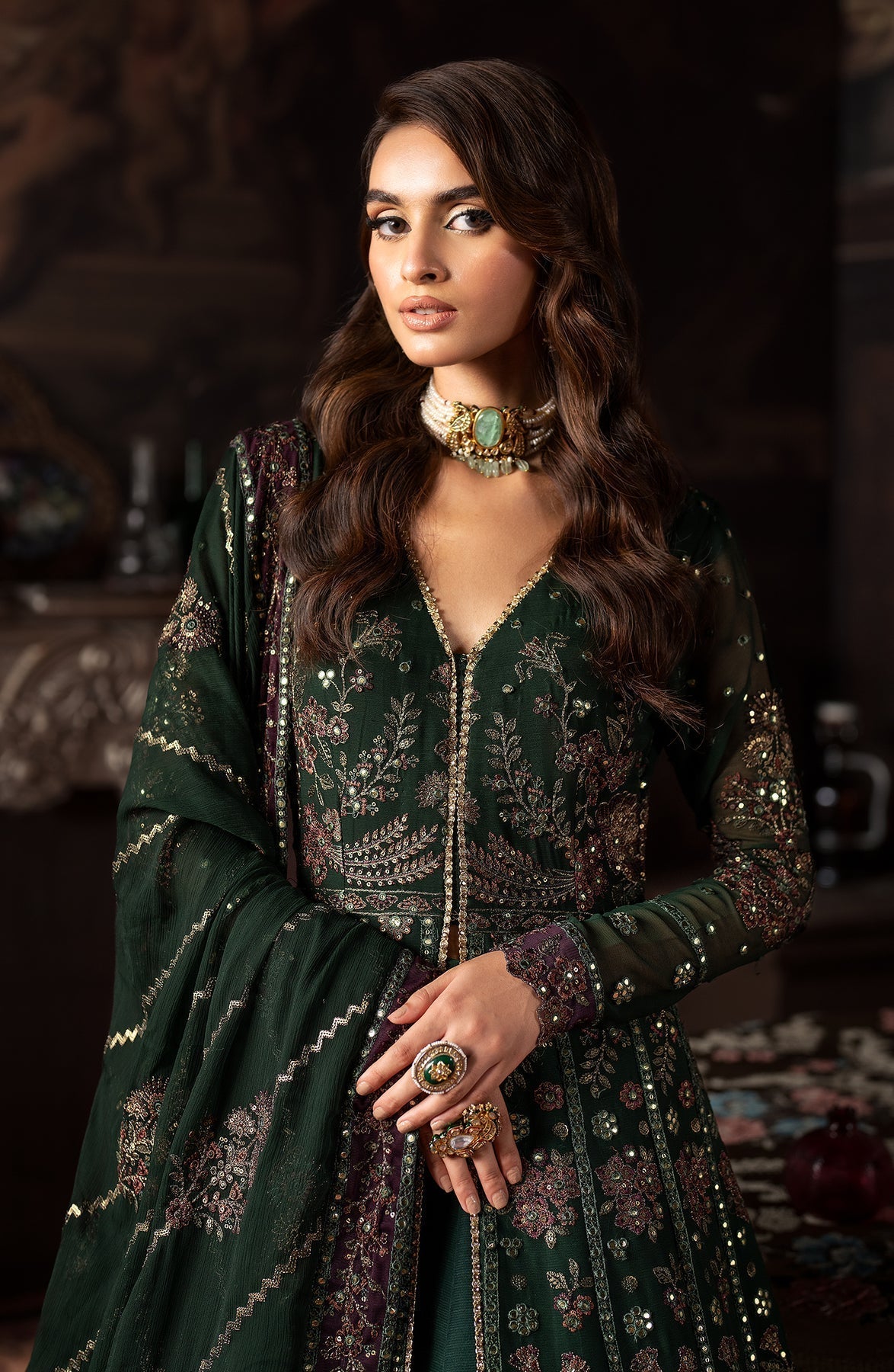 Zarif | Rouge Formals | ZRW 01 ELIZABETH -  Zarif Formal - Original Designer Dress - House of Maryam