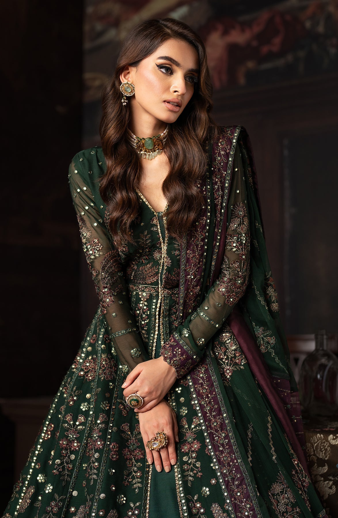 Zarif | Rouge Formals | ZRW 01 ELIZABETH -  Zarif Formal - Original Designer Dress - House of Maryam