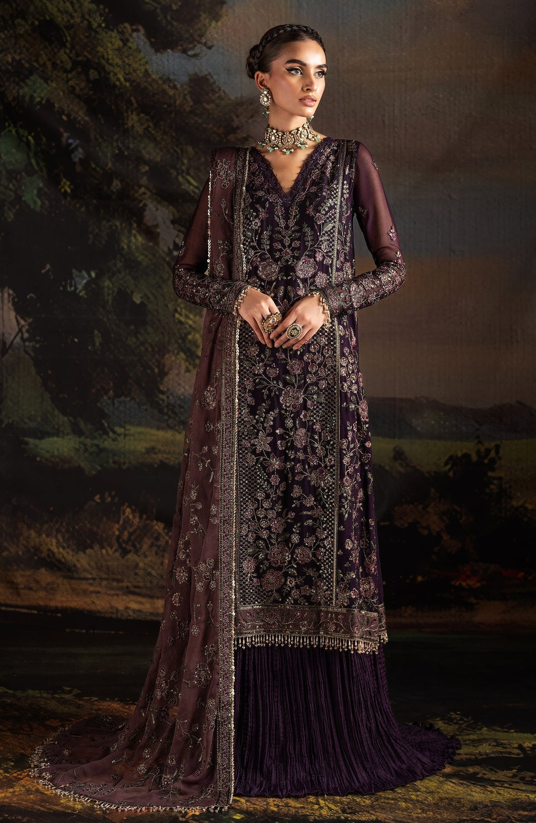 Zarif | Rouge Formals | ZRW 08 HANNAH -  Zarif Formal - Original Designer Dress - House of Maryam