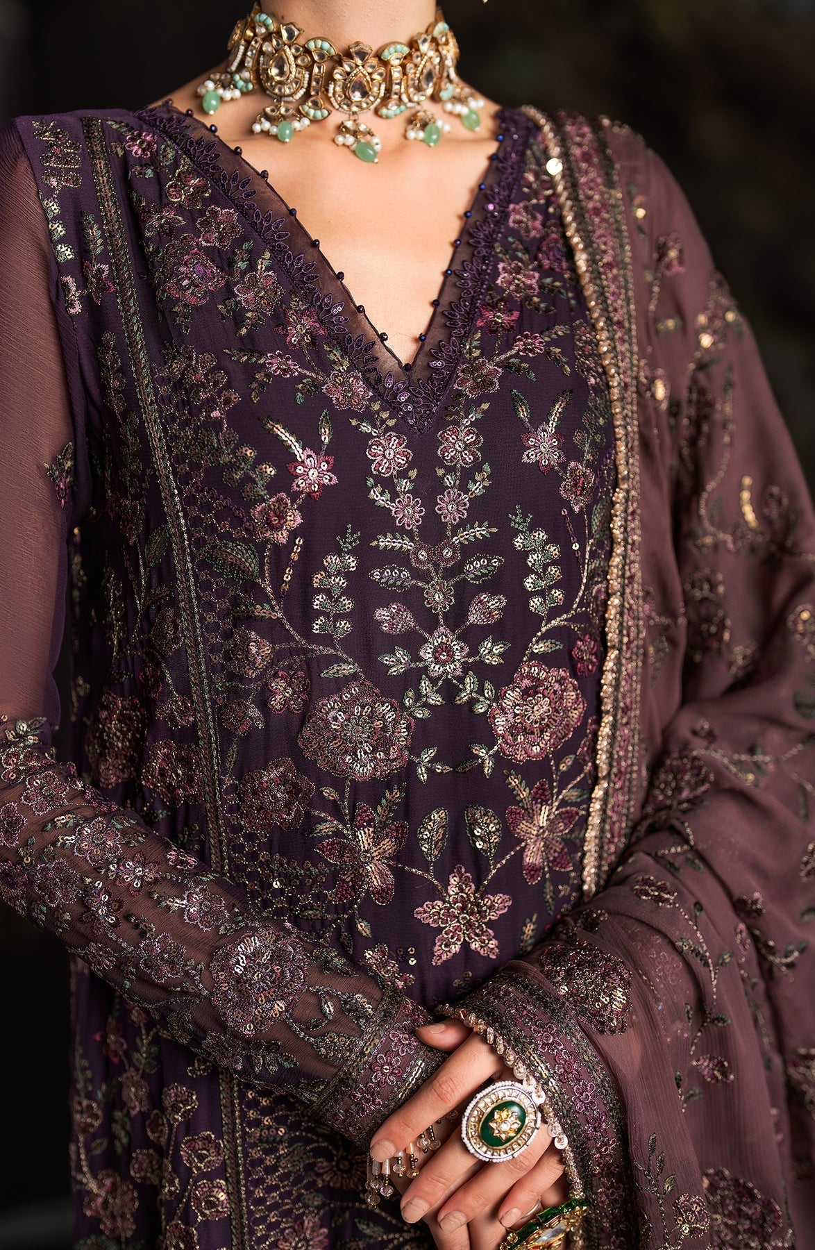 Zarif | Rouge Formals | ZRW 08 HANNAH -  Zarif Formal - Original Designer Dress - House of Maryam