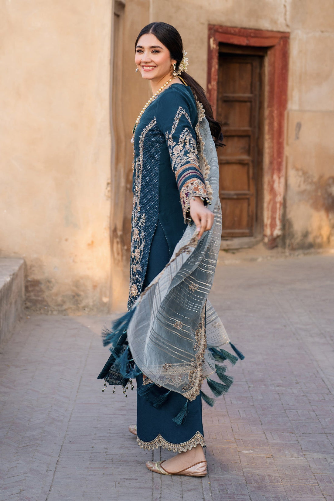 Imrozia Premium | Meeras Luxury Eid 25 | I-223 NEELAM -  Imrozia Premium Ladies Clothes - Original Designer Dress - House of Maryam