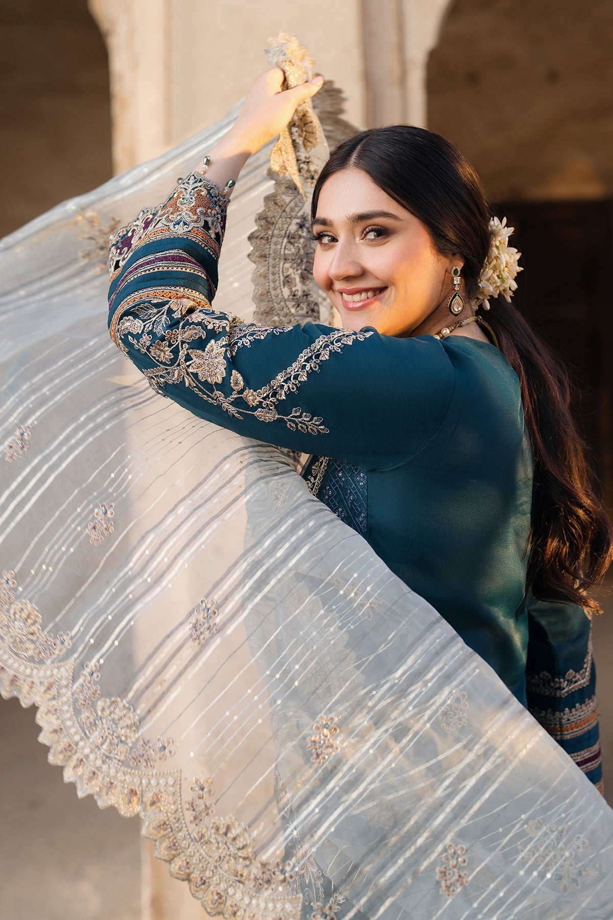 Imrozia Premium | Meeras Luxury Eid 25 | I-223 NEELAM -  Imrozia Premium Ladies Clothes - Original Designer Dress - House of Maryam