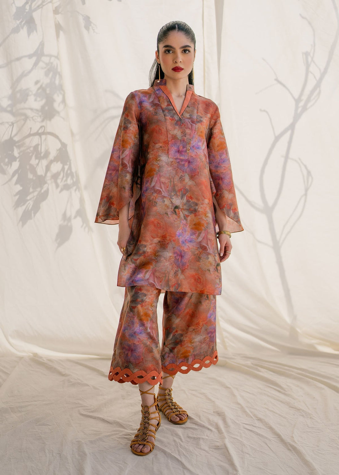 Mahgul | Samara Pret | Coral Sea -  Mahgul Ladies Clothes - Original Designer Dress - House of Maryam