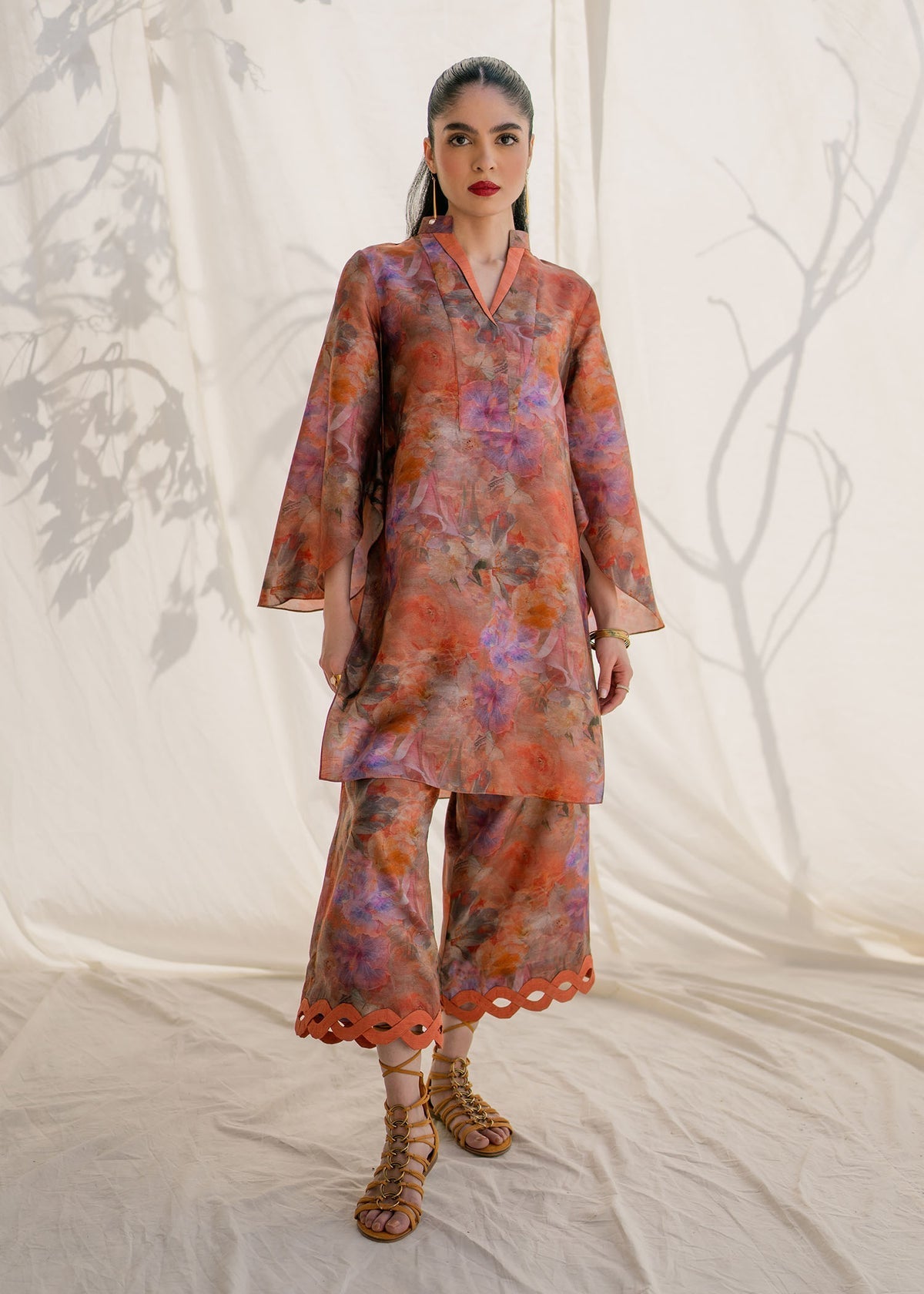 Mahgul | Samara Pret | Coral Sea -  Mahgul Ladies Clothes - Original Designer Dress - House of Maryam