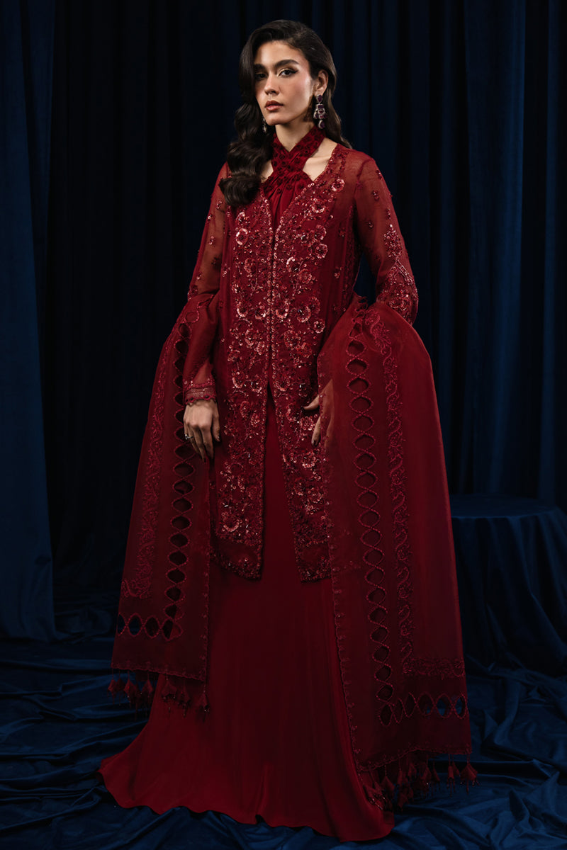 Qalamkar | Luxe Pret | CR-04 RIYA -  Qalamkar Formal - Original Designer Dress - House of Maryam