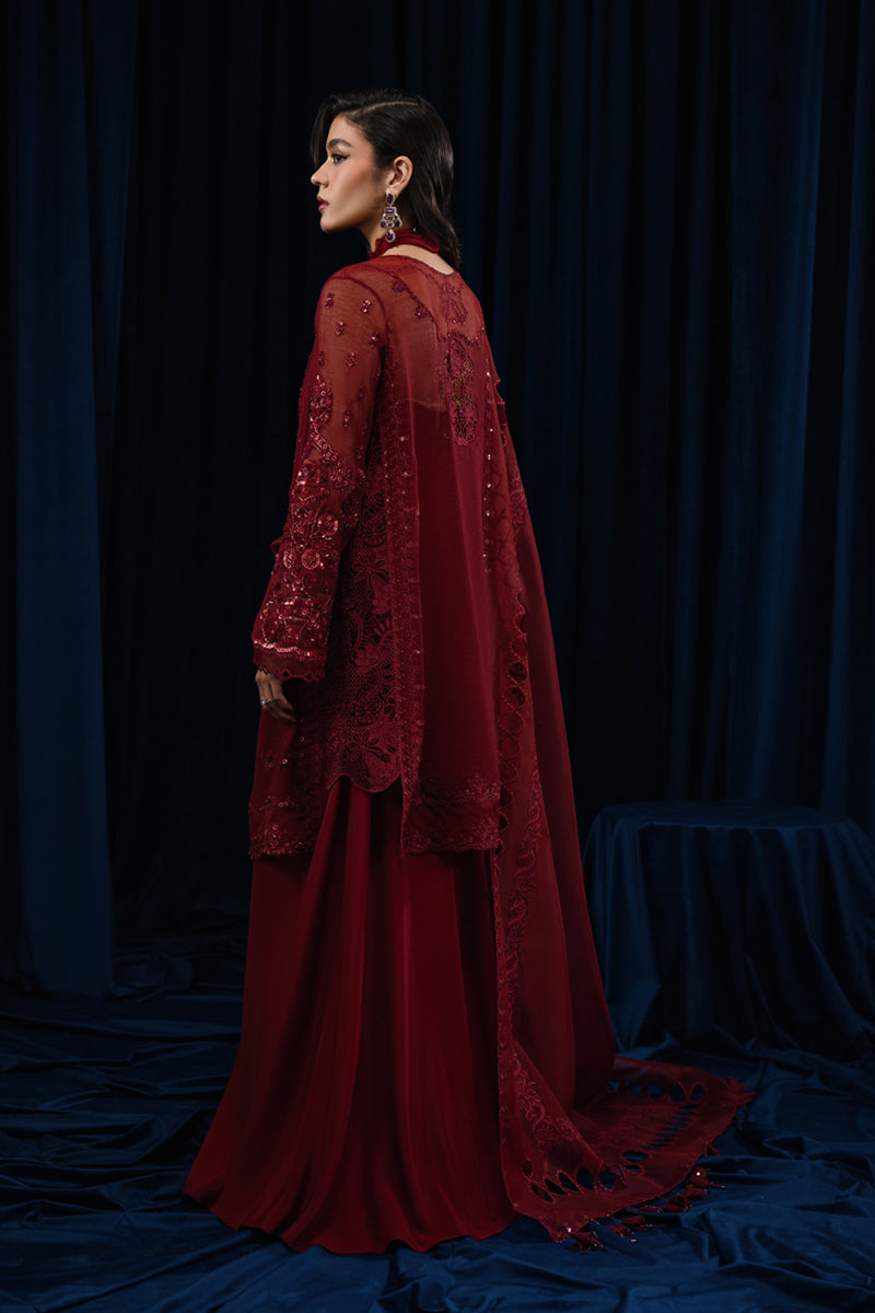 Qalamkar | Luxe Pret | CR-04 RIYA -  Qalamkar Formal - Original Designer Dress - House of Maryam