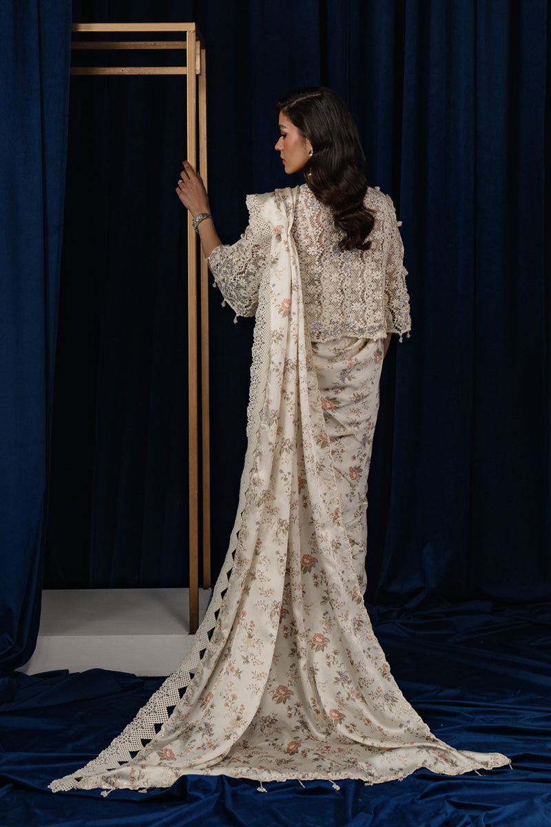 Qalamkar | Luxe Pret | CR-05 AMIRA -  Qalamkar Formal - Original Designer Dress - House of Maryam