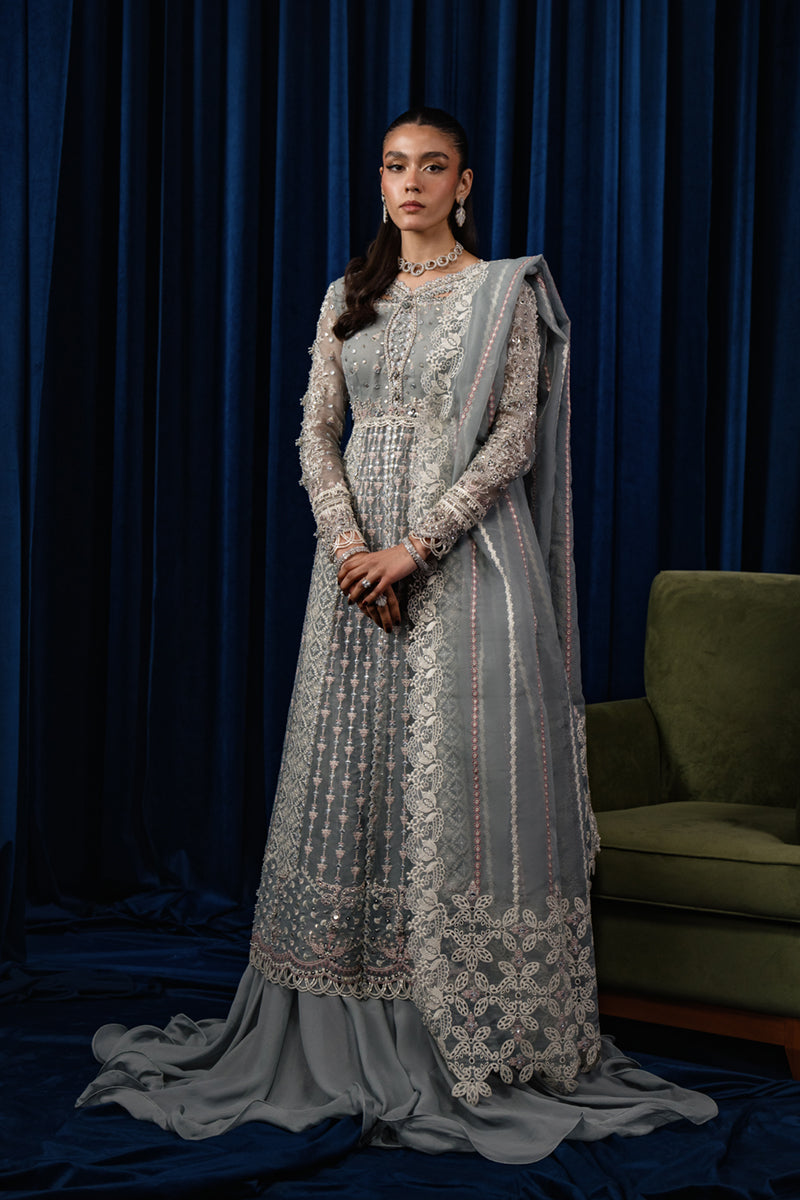 Qalamkar | Luxe Pret | CR-03 NOURA -  Qalamkar Formal - Original Designer Dress - House of Maryam