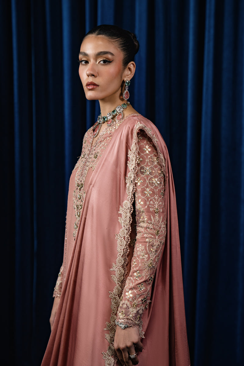 Qalamkar | Luxe Pret | CR-01 NYLA -  Qalamkar Formal - Original Designer Dress - House of Maryam