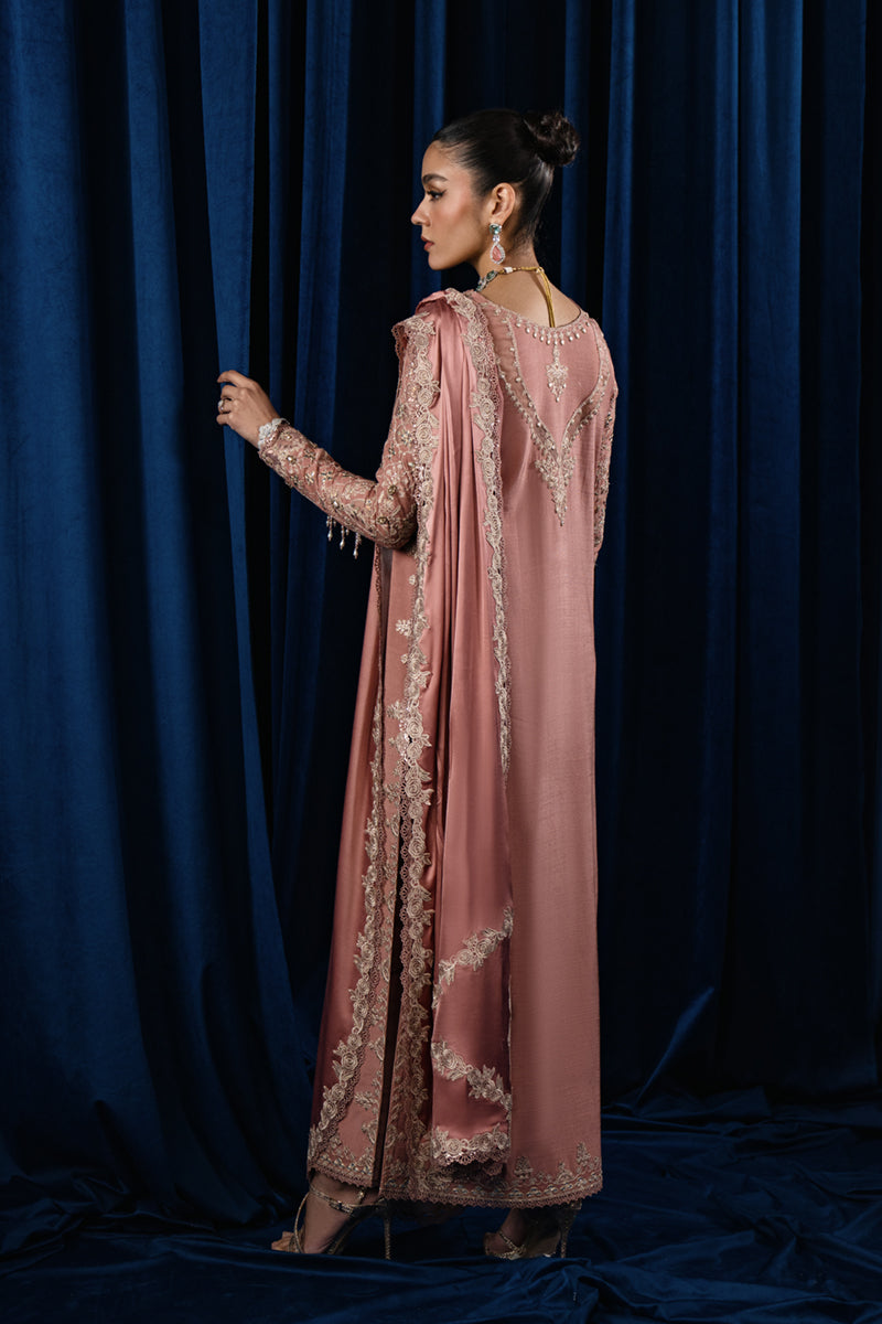 Qalamkar | Luxe Pret | CR-01 NYLA -  Qalamkar Formal - Original Designer Dress - House of Maryam