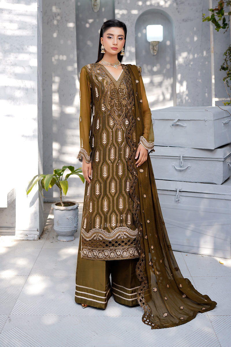 Maryams | Afsanah Luxury Chiffon | Mehermah -  Maryams Ladies Clothes - Original Designer Dress - House of Maryam