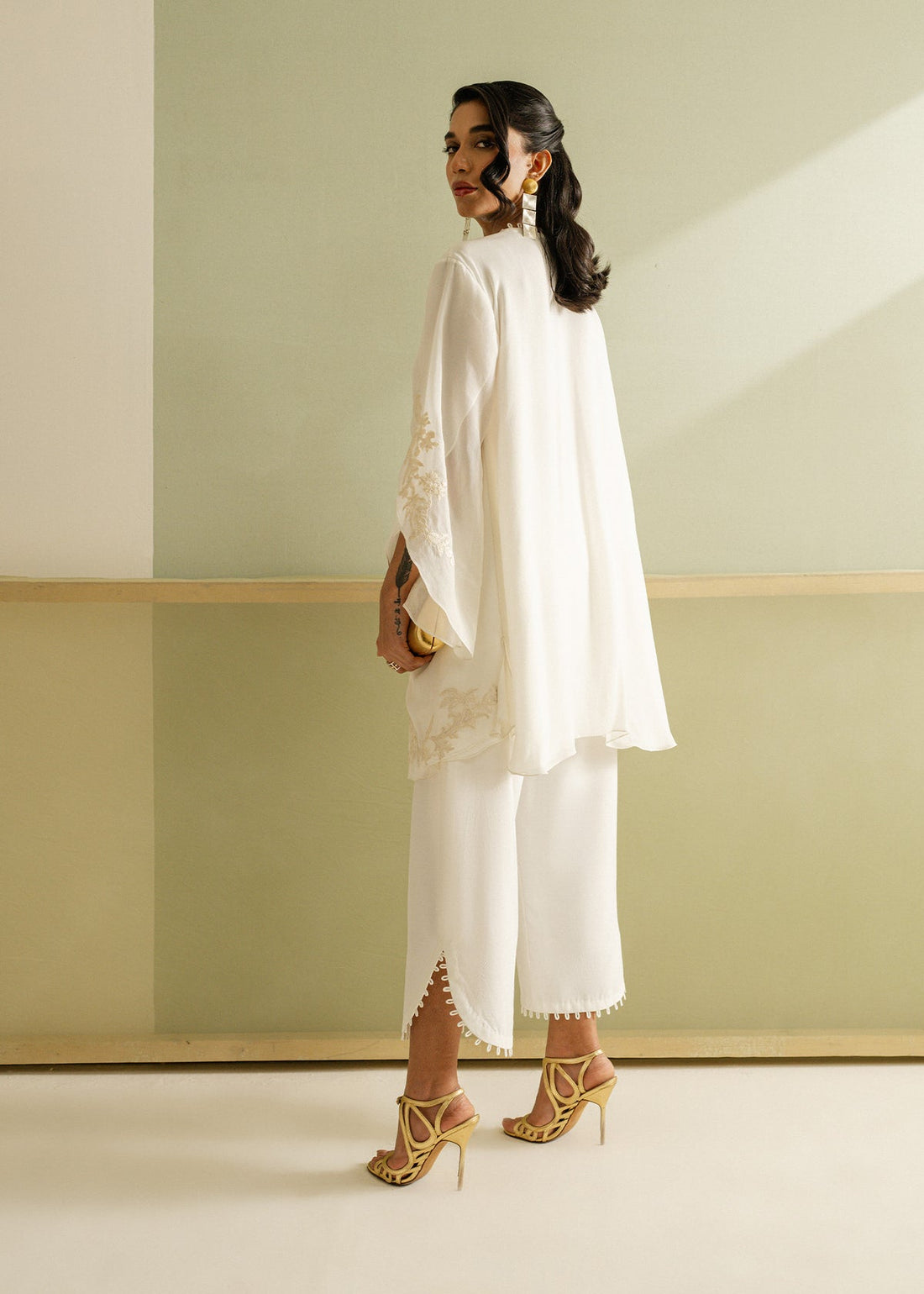 Mahgul | Ayanas Garden | Garden Ivoir -  Mahgul Ladies Clothes - Original Designer Dress - House of Maryam